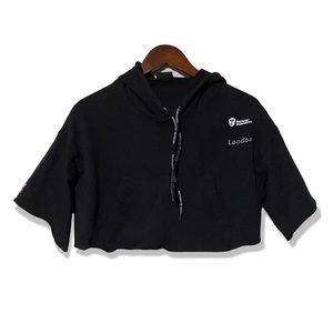 Monster Guardians London Crop Activewear Hoodie